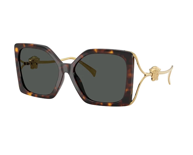 Lunettes de soleil Versace VE4502U 108/87 58 16 Havane
