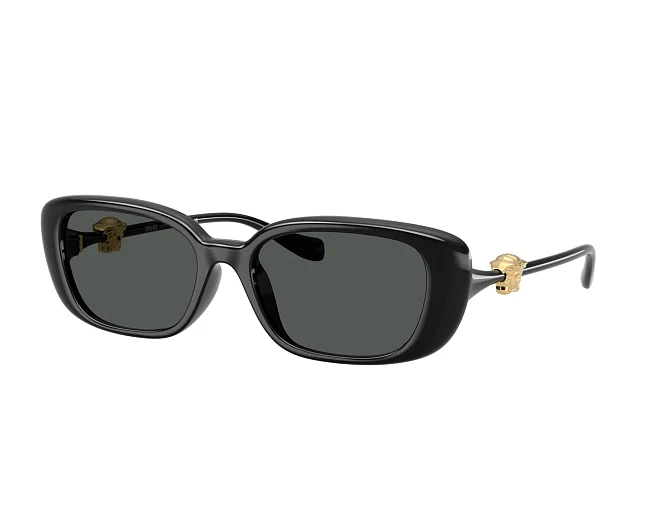 Lunettes de soleil Versace VE4504D GB1/87 56 18 Noir