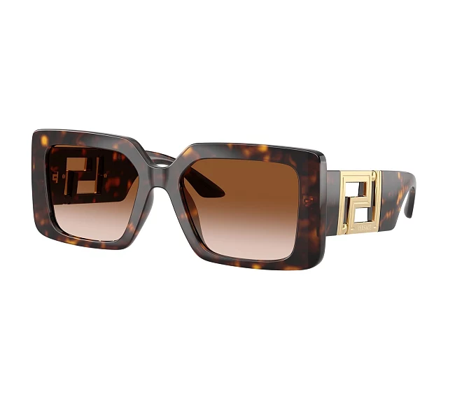 Lunettes de soleil Versace VE4505U 108/13 55 19 Havane
