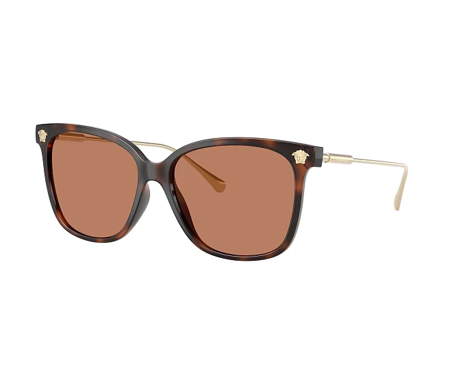 Lunettes de soleil Versace VE4507U 108/73 57 15 Havane