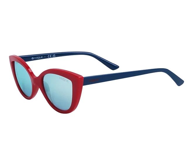 Lunettes de soleil Vogue Eyewear VJ2003 27756J 46 17 RougeBleu
