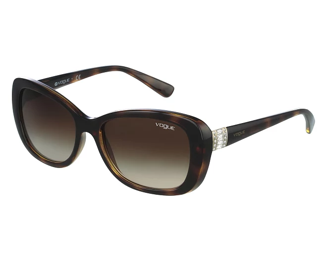 Lunettes de soleil Vogue Eyewear VO-2943-SB W656/13 55 17 Havane