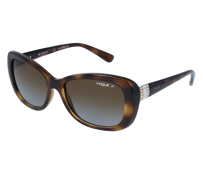 Lunettes de soleil Vogue Eyewear VO-2943-SB W656/T5 55 17 Havane
