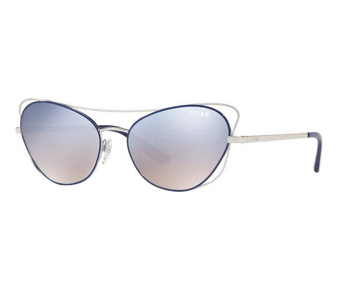 Lunettes de soleil Vogue Eyewear VO-4070-S 50597B 57 17 BleuArgent