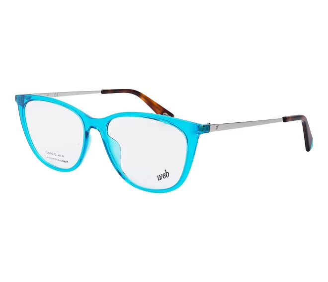 Lunettes de vue Web WE-5254 087 52 15 Bleu corailArgent