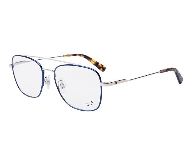 Lunettes de vue Web WE-5276 16B 52 16 BleuArgent