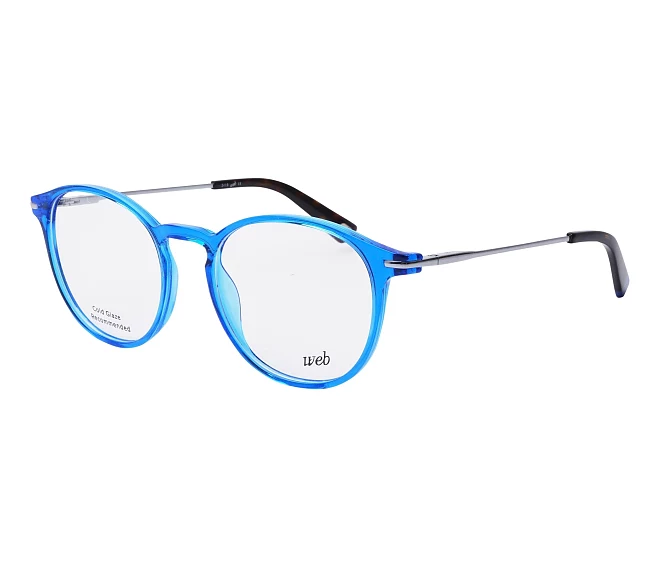 Lunettes de vue Web WE-5296 092 50 18 BleuArgent