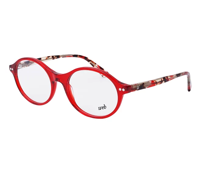 Lunettes de vue Web WE-5306 068 52 18 RougeHavane