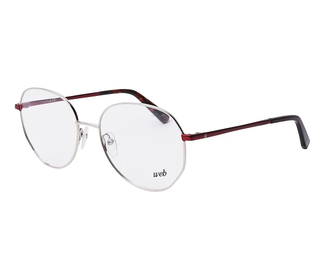 Lunettes de vue Web WE-5317 016 55 17 ArgentRouge