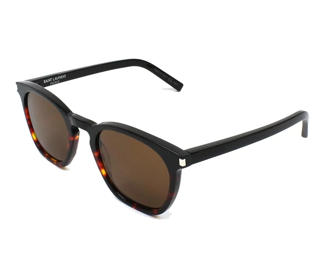 Lunettes de soleil Yves Saint Laurent SL-28 025 51 23 NoirHavane