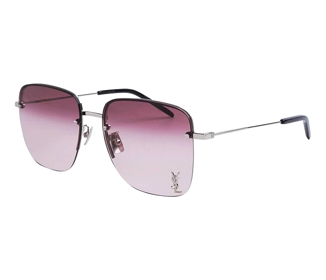 Lunettes de soleil Yves Saint Laurent SL-312-M 011 58 17 Argent