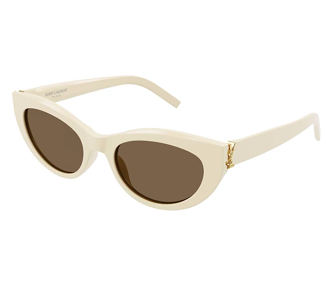 Lunettes de soleil Yves Saint Laurent SL-M115 004 54 20 Ivoire