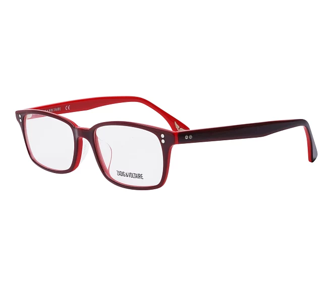 Lunettes de vue Zadig et Voltaire VZV031 0J61 52 17 BordeauxRouge