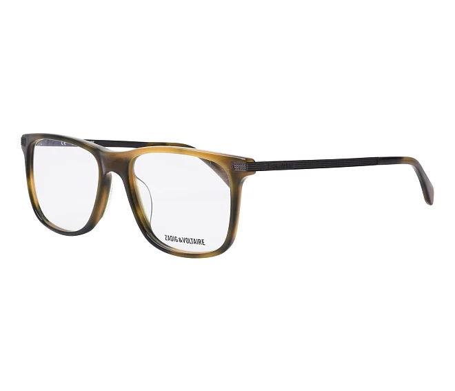 Lunettes de vue Zadig et Voltaire VZV134 092I 53 17 KakiGunmetal