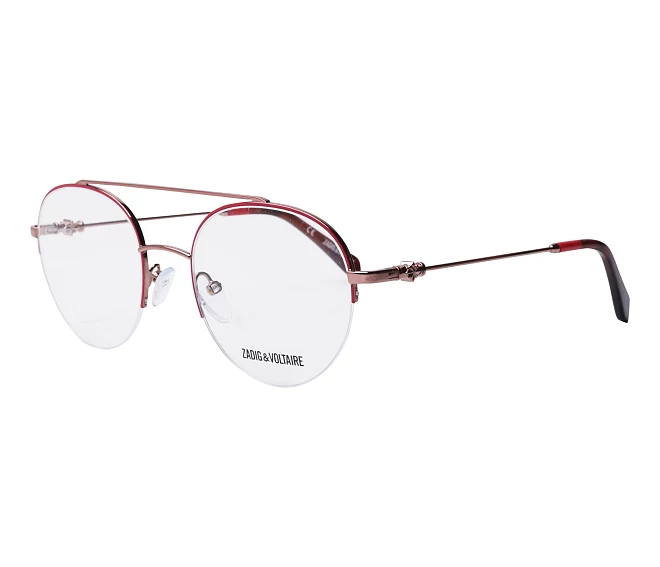 Lunettes de vue Zadig et Voltaire VZV205 0SHL 51 20 RougeMarron