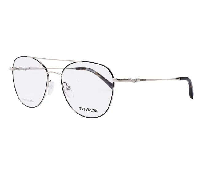 Lunettes de vue Zadig et Voltaire VZV274 0583 55 17 ArgentNoir