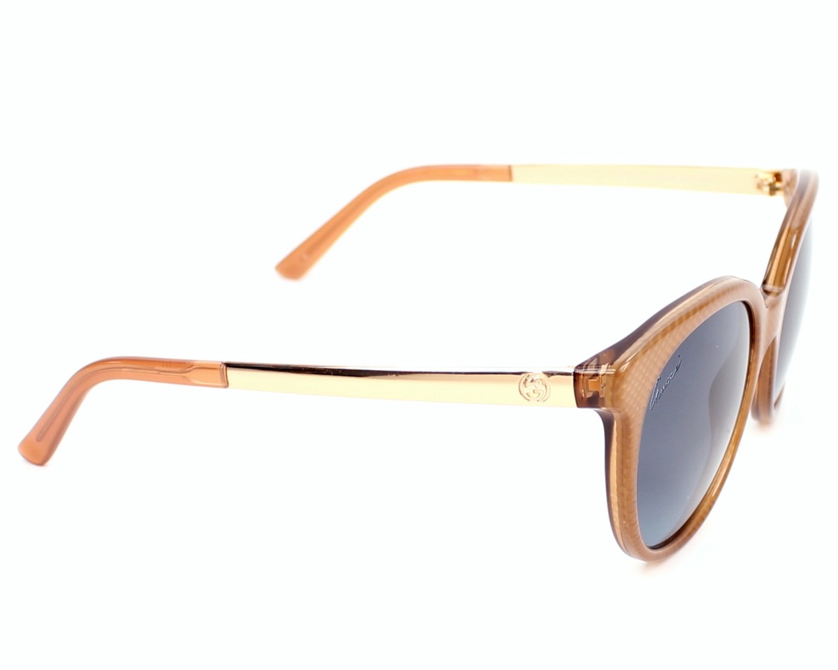 Gucci GG-3674-S 4WW/NM - braun gold vue de c&ocirc;t&eacute;