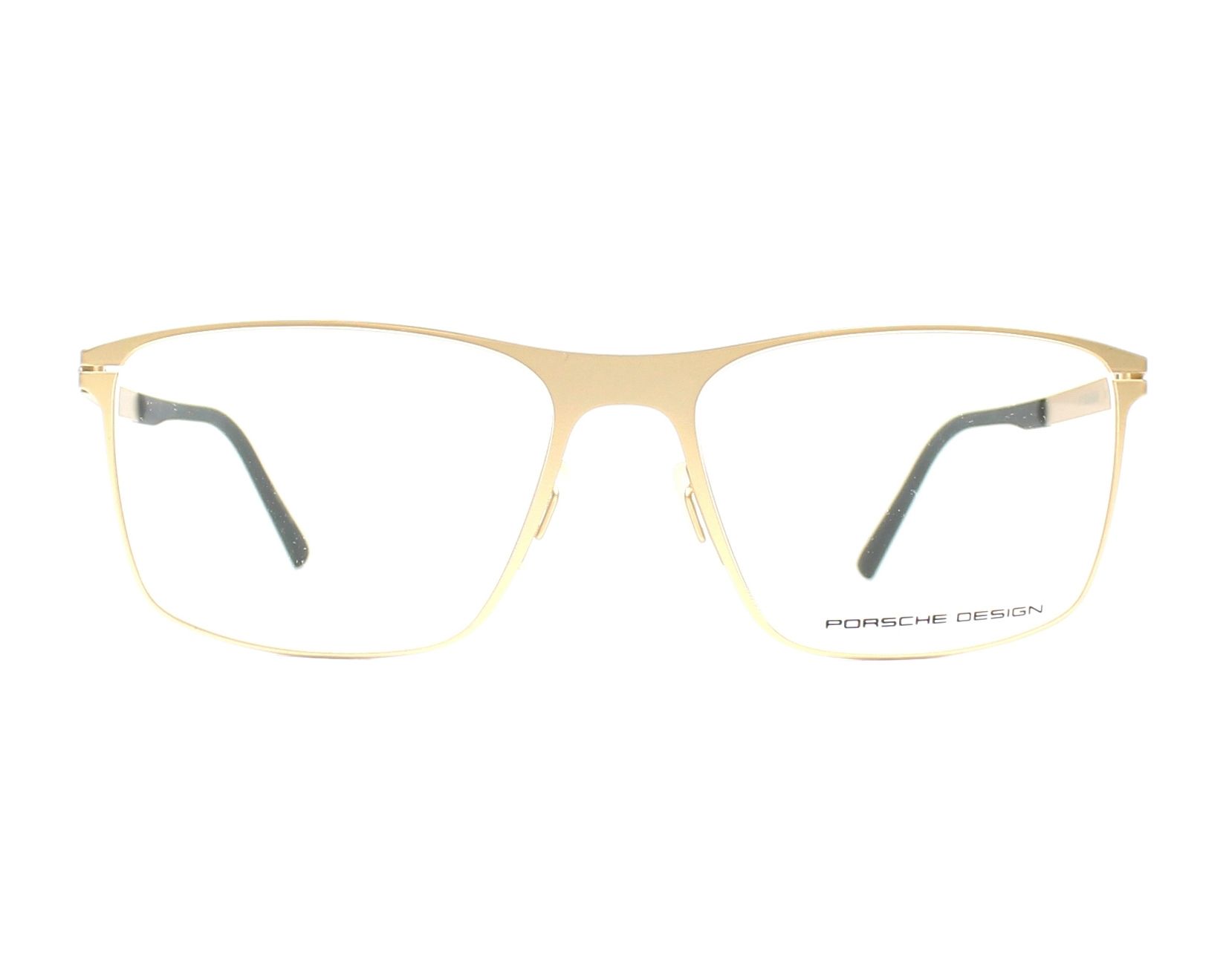 Porsche Design Eyeglasses P-8256 B Gold | Visionet