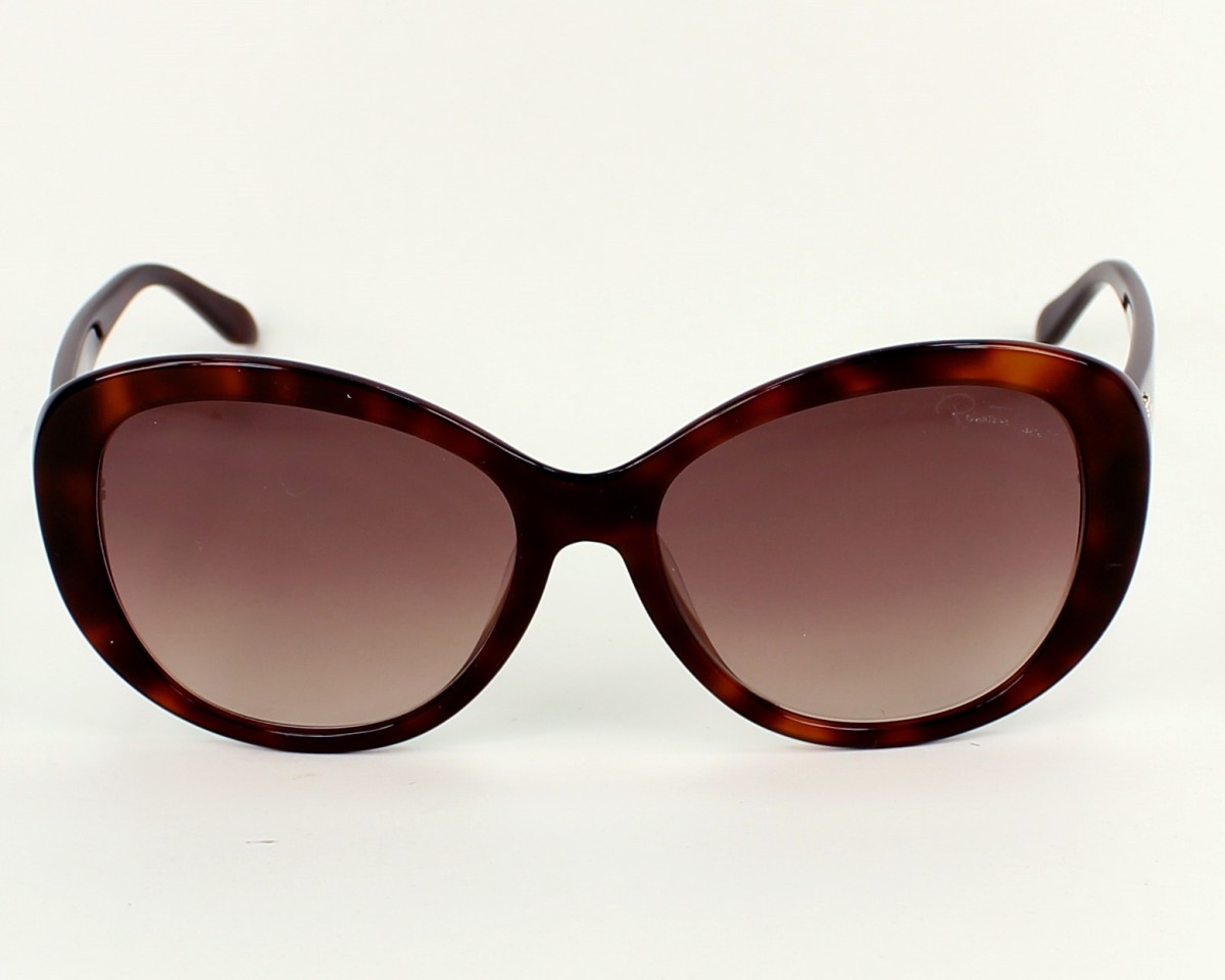 Roberto CAVALLI Lunettes de soleil Temoe 727 52F Dégradé Marron Havane