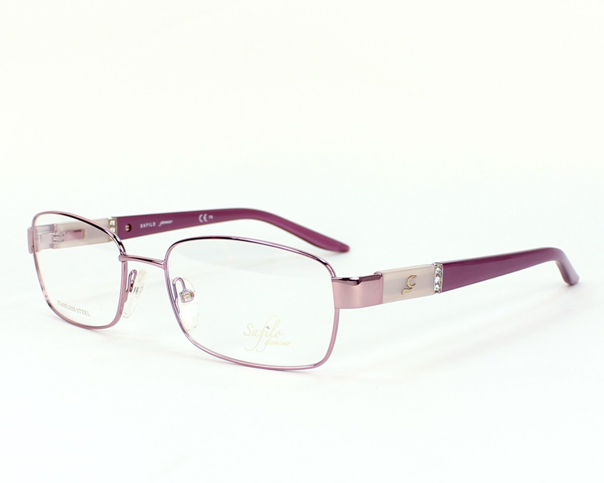 Safilo Eyeglasses Glam96 NKJ Plum