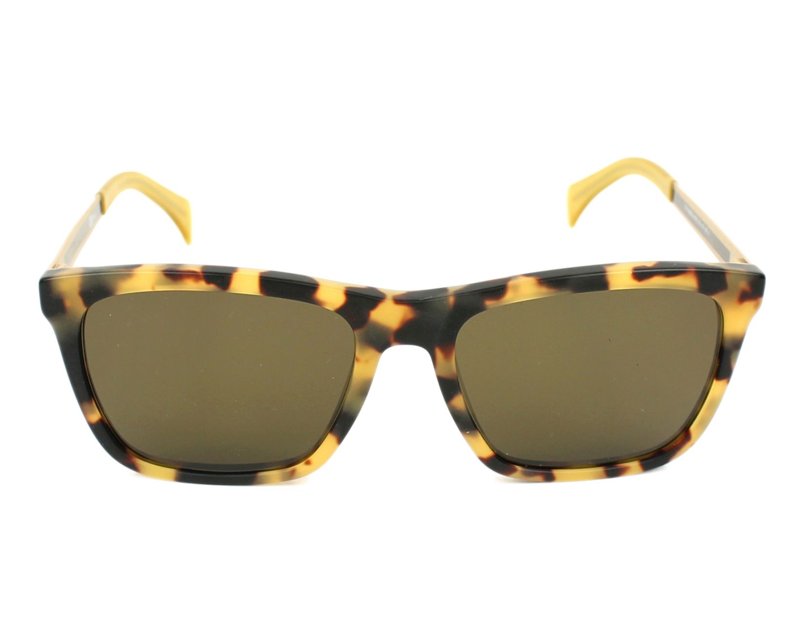 Tommy Hilfiger TH-1435-S H1I/EC 55-18 Havane Or vue de face