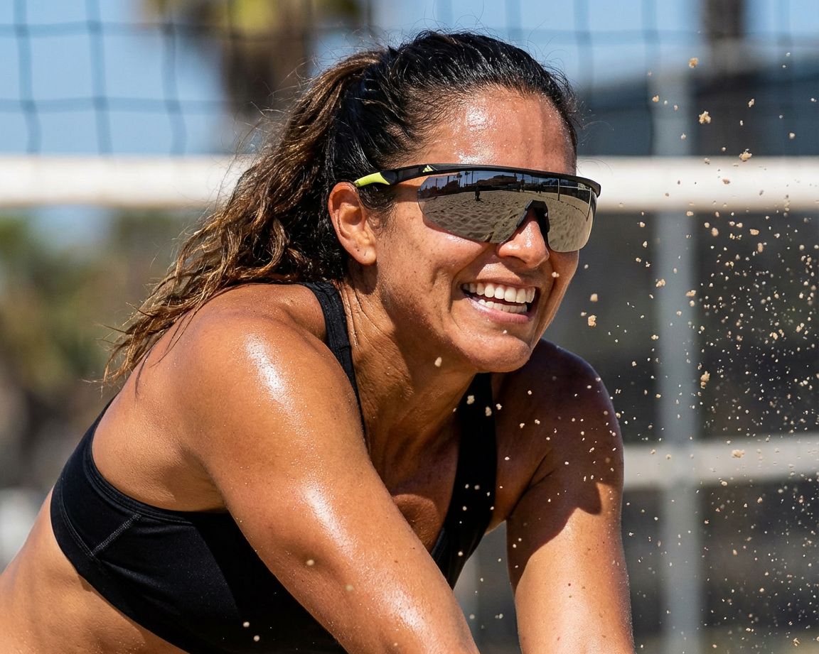 Adidas SP0095/S 02C - Noir Jaune vue 360 degr&eacute;s 10