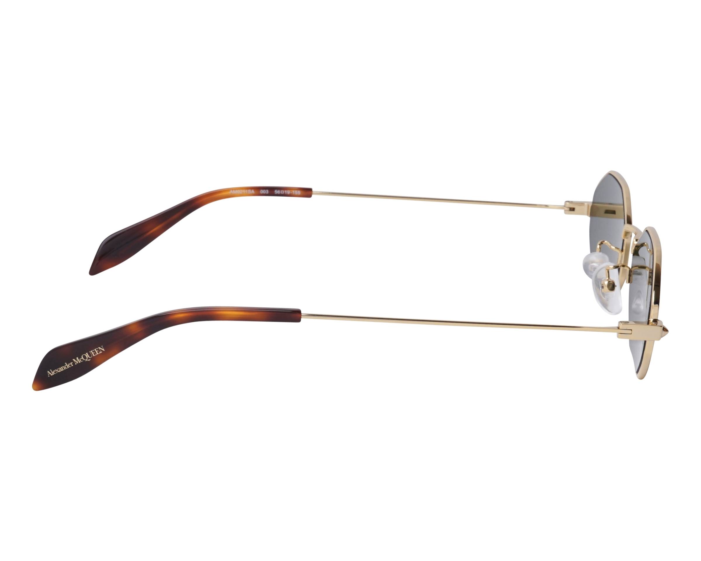 Alexander McQueen™ AM0211SA Sunglasses for Men | EyeOns.com