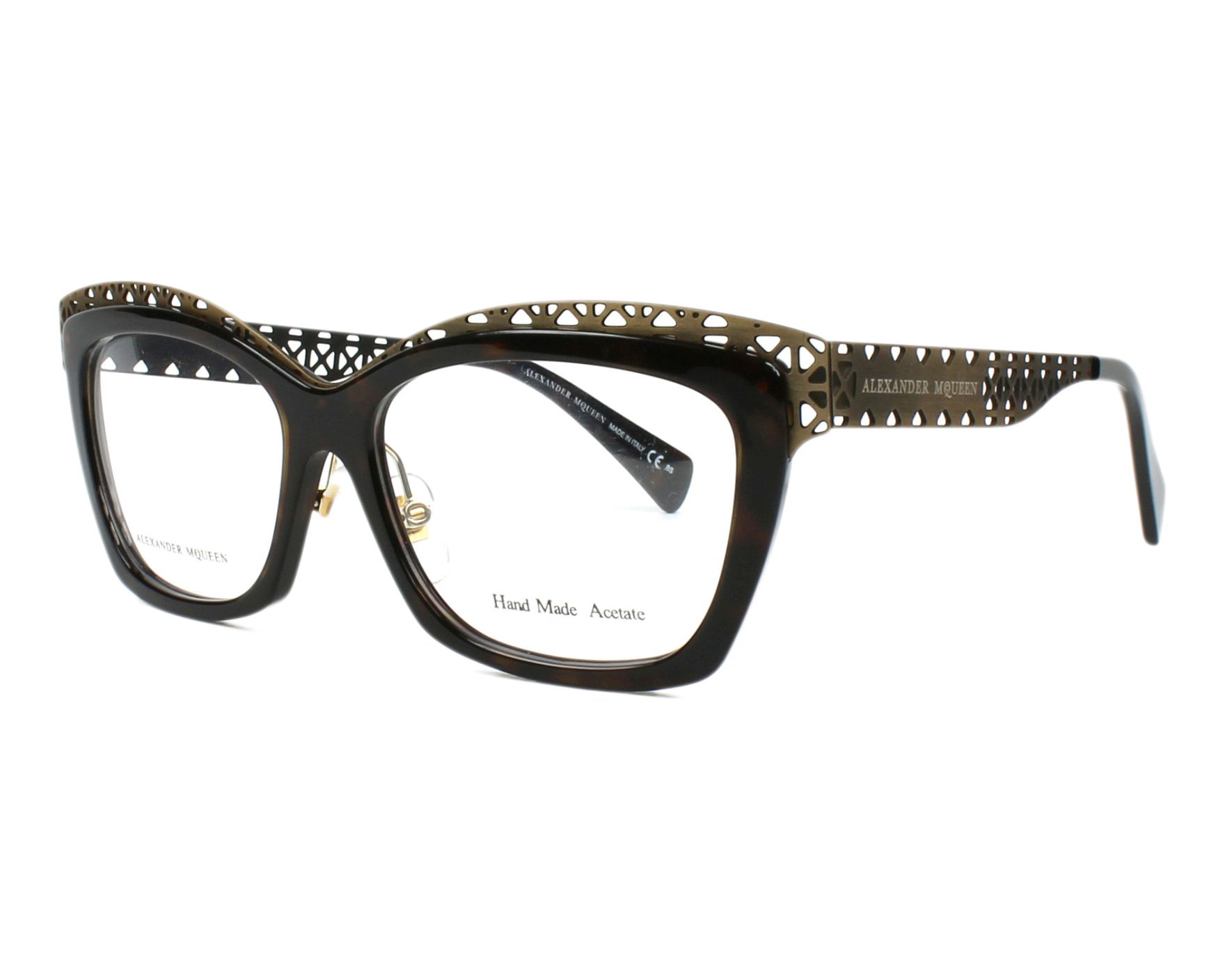alexander mcqueen tortoise shell sunglasses