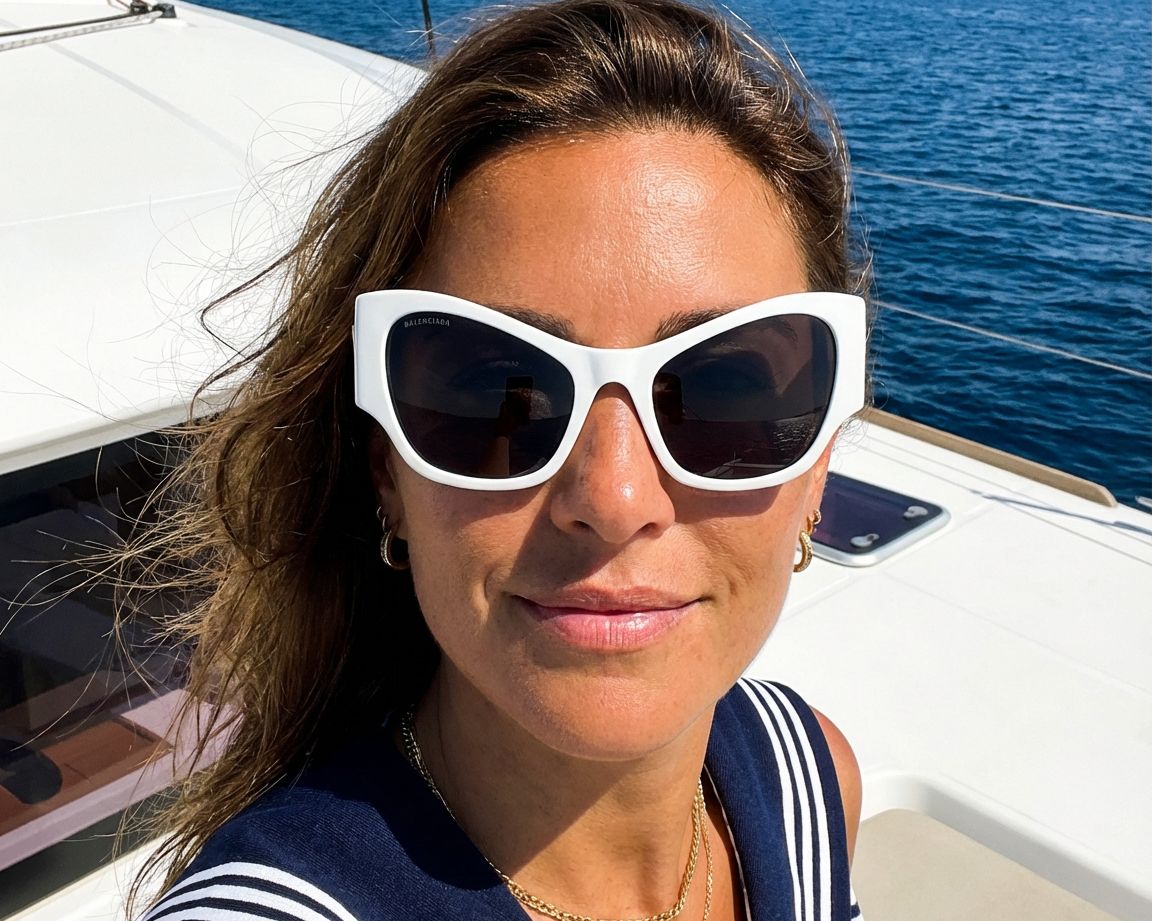 Balenciaga BB0259S 003 58-20 Blanc  autre vue