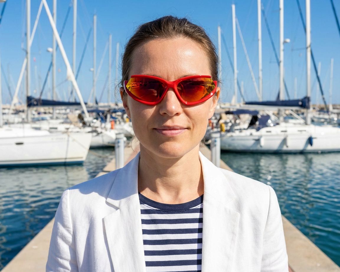 Balenciaga BB0289S 005 71-16 Rouge  autre vue