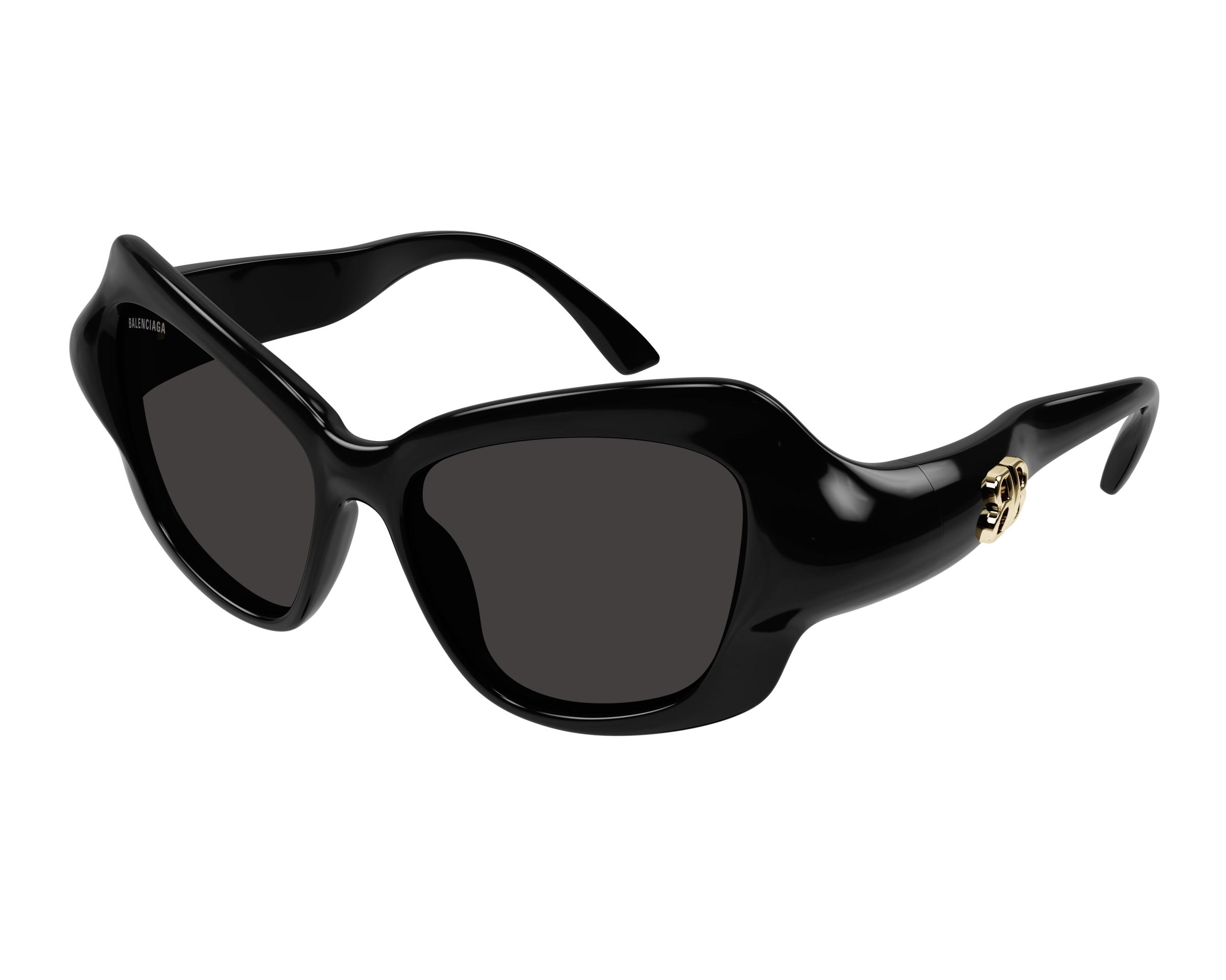 Balenciaga BB0353S 001 58-17 Noir  vue de face
