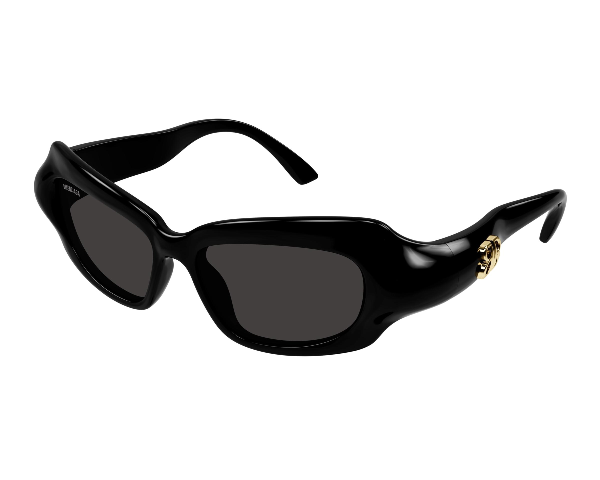 Balenciaga BB0354S 001 59-17 Noir  vue de profil