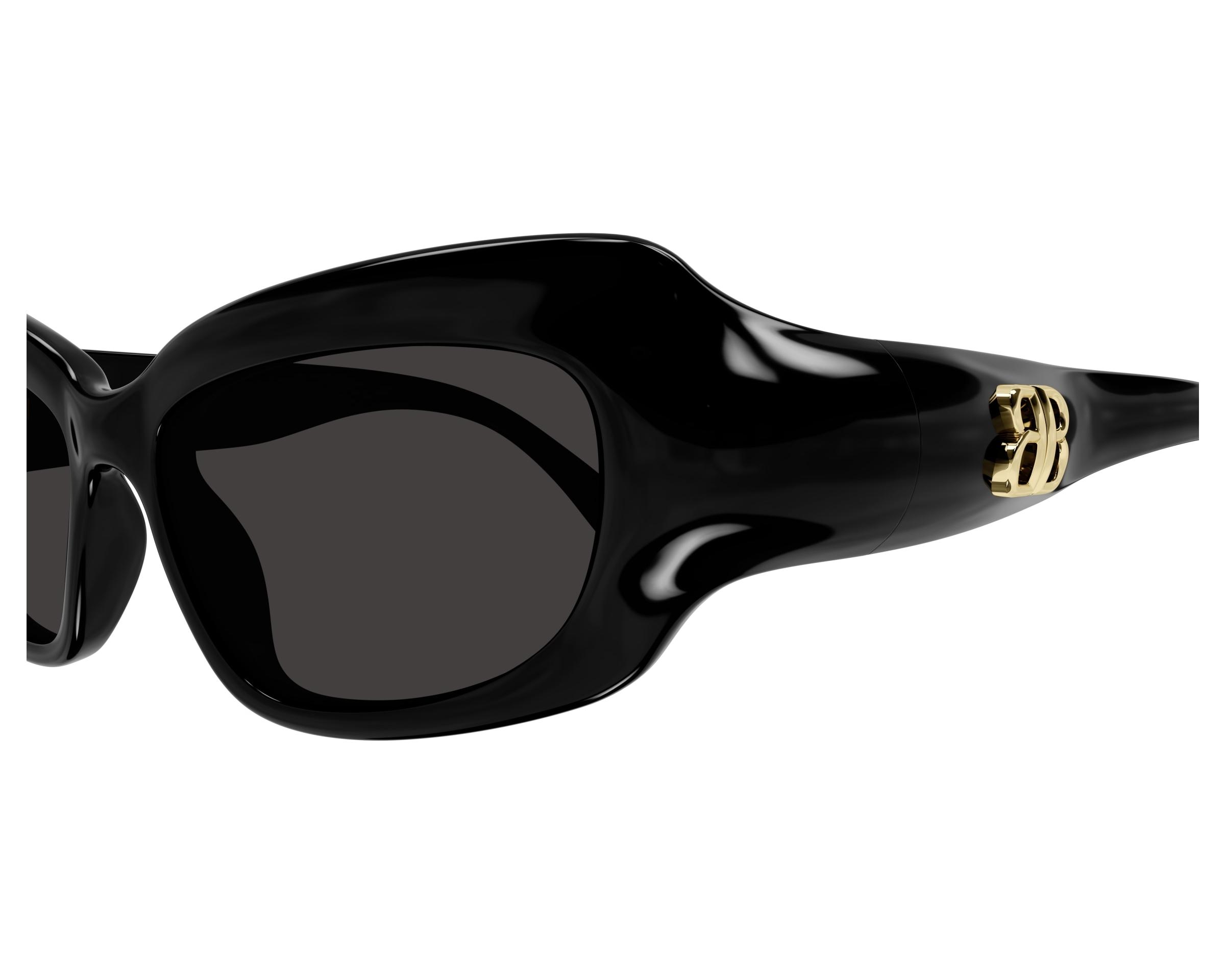 Balenciaga BB0354S 001 59-17 Noir  vue de face