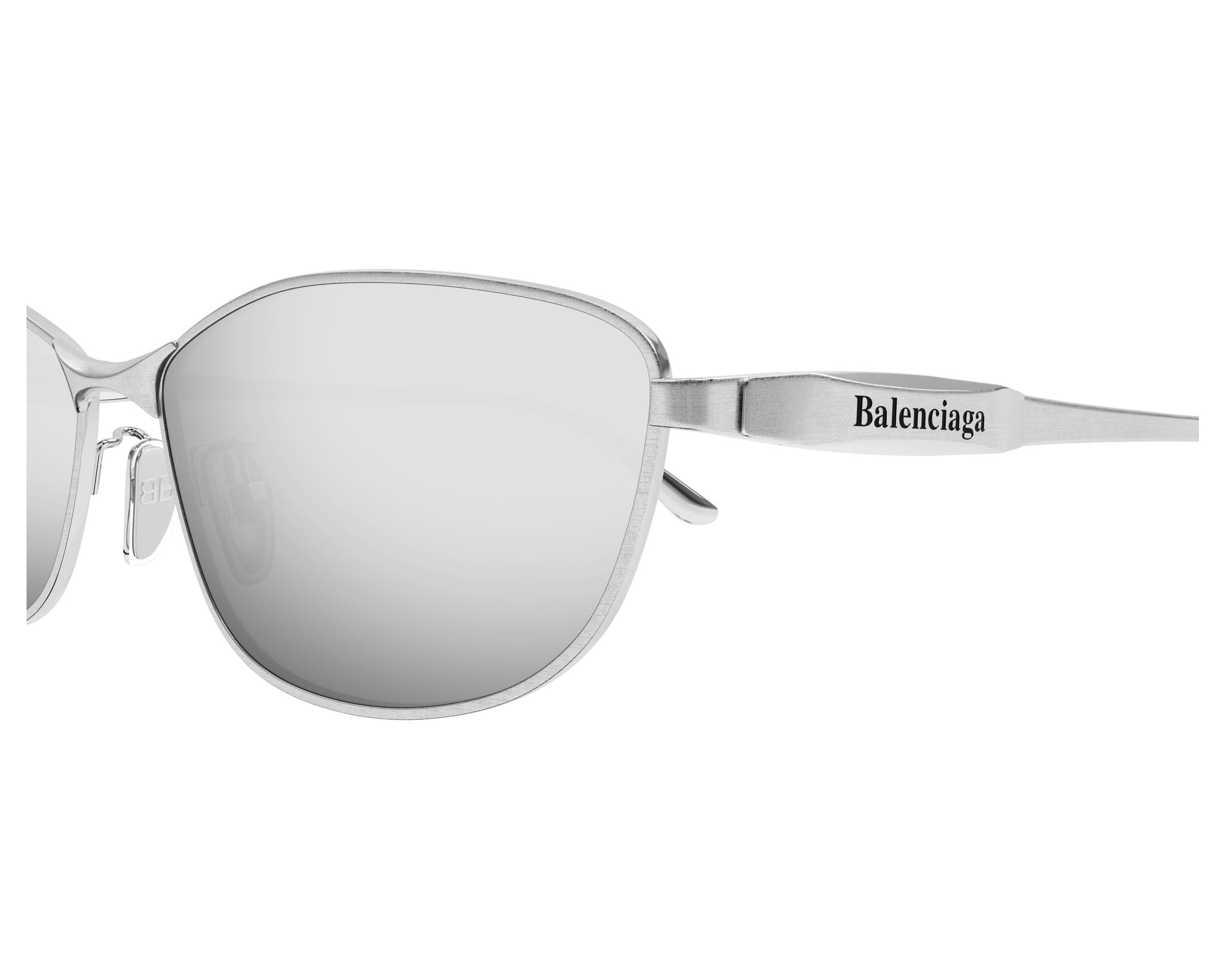Balenciaga BB0357SA 002 62-15 Argent  vue de c&ocirc;t&eacute;