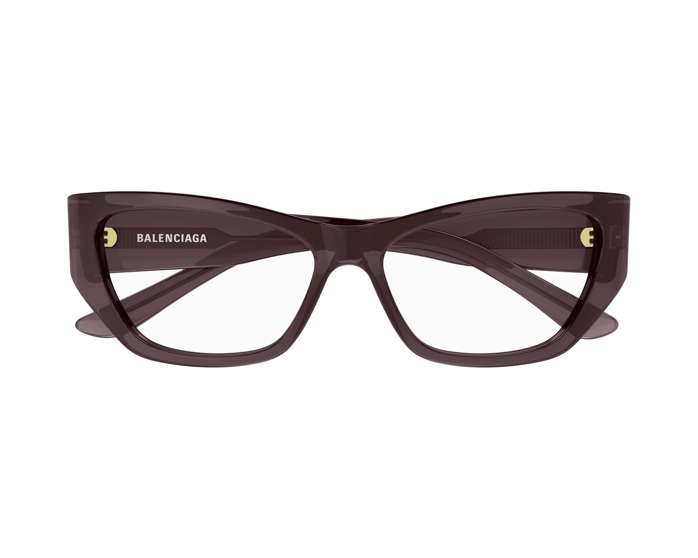 Balenciaga BB0372O 004 55-15 Violet  vue de profil