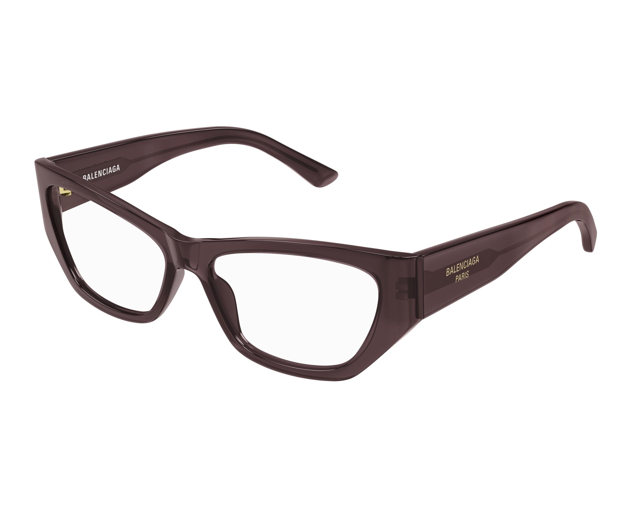 Balenciaga BB0372O 004 55-15 Violet  vue de c&ocirc;t&eacute;