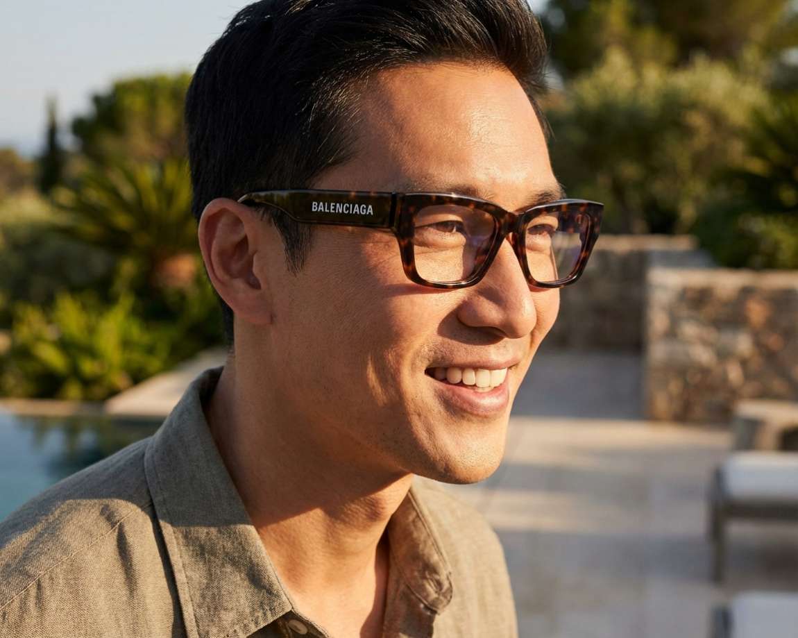 Balenciaga BB0376O 002 54-16 Havane  autre vue