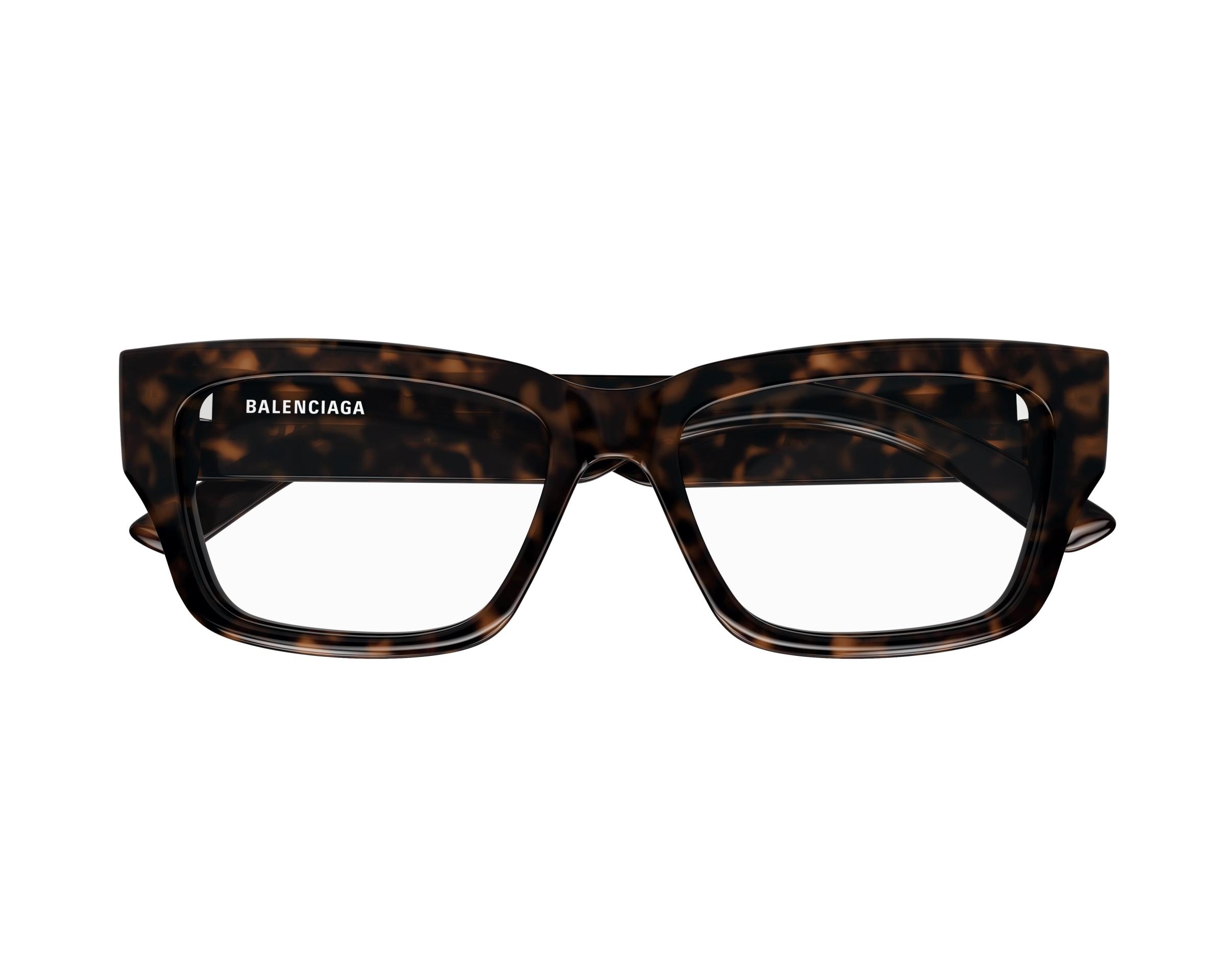 Balenciaga BB0376O 002 54-16 Havane  vue de face