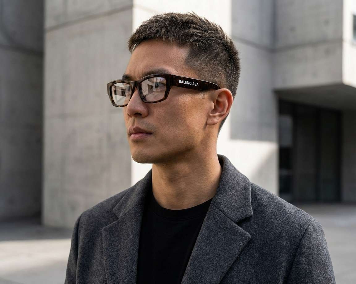 Balenciaga BB0377O 002 54-16 Havane  autre vue