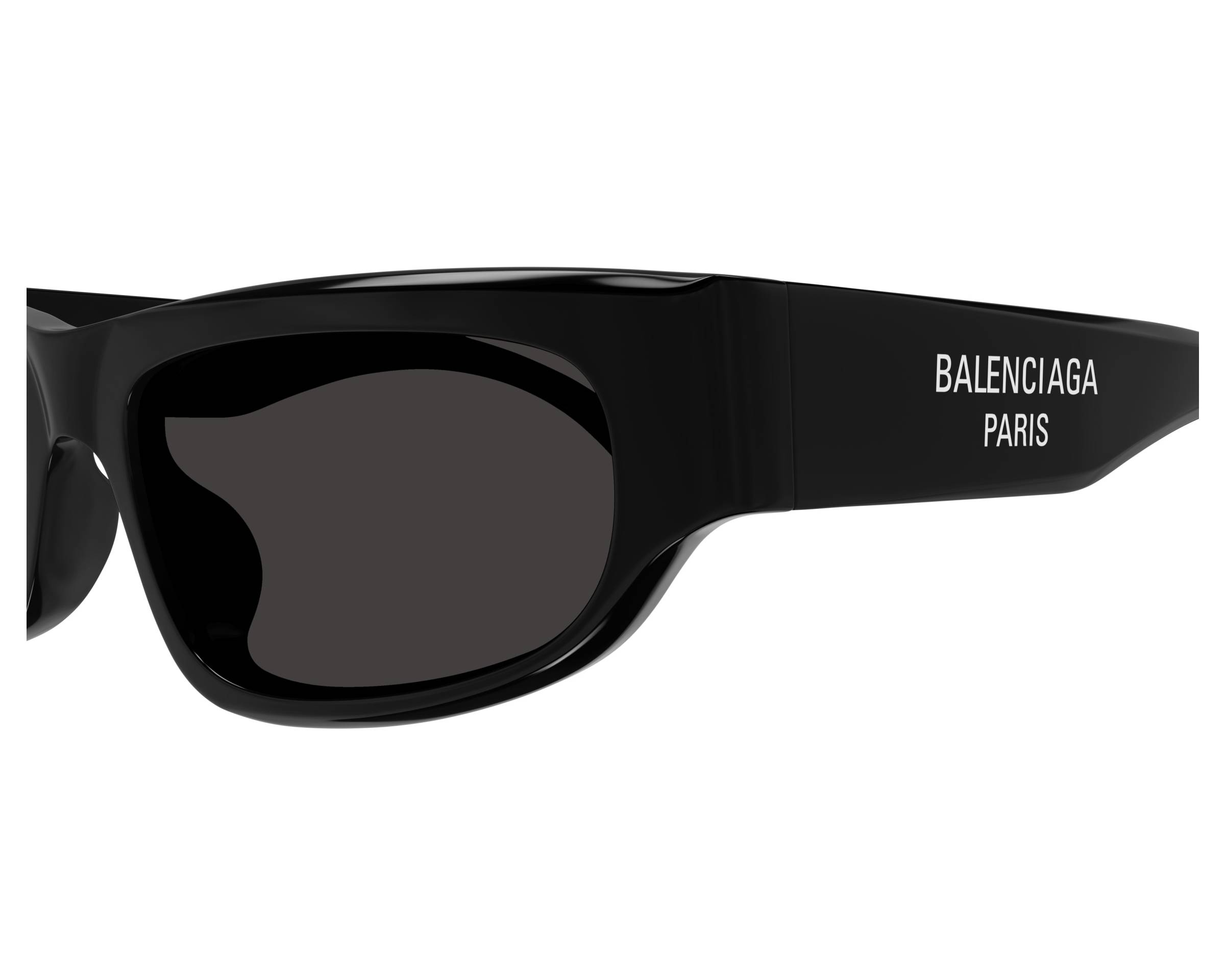 Balenciaga BB0388S 001 56-19 Noir  vue de c&ocirc;t&eacute;