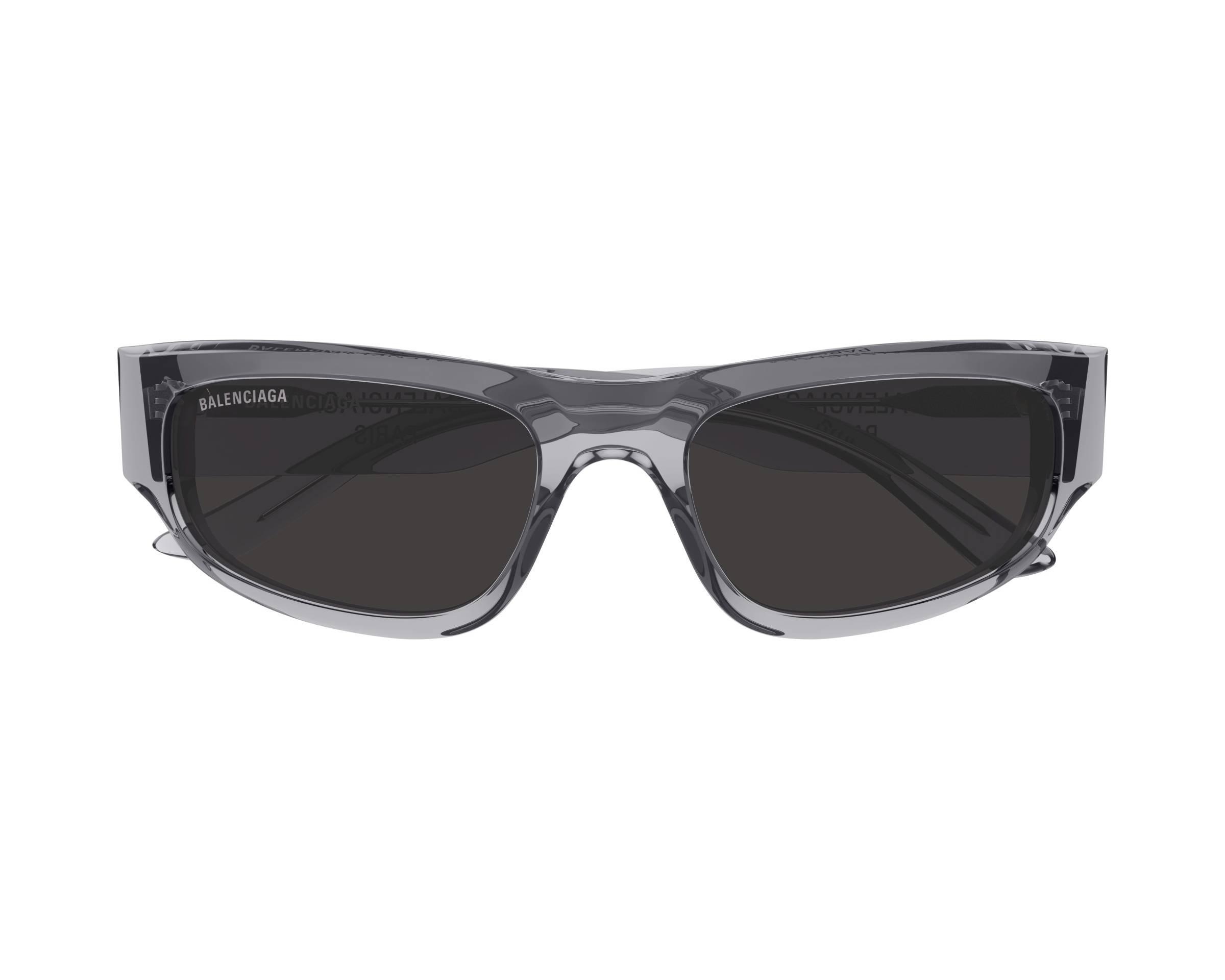 Balenciaga BB0388S 004 56-19 Gris  vue 360 degr&eacute;s 3