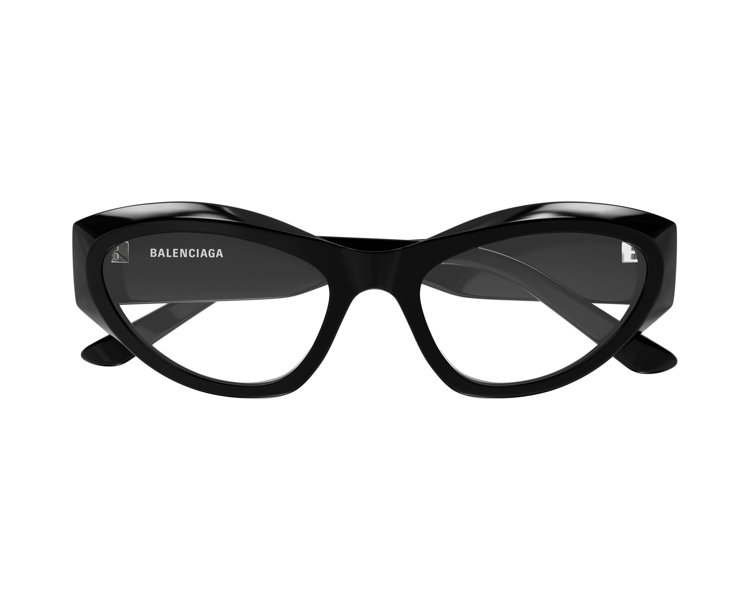 Balenciaga BB0400O 001 55-19 Noir  vue de face