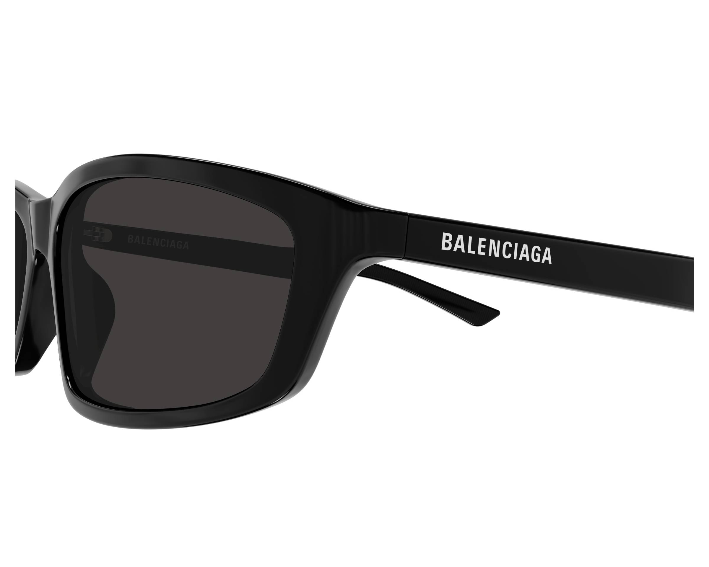 Balenciaga BB0401S 001 60-15 Noir  vue 360 degr&eacute;s 1