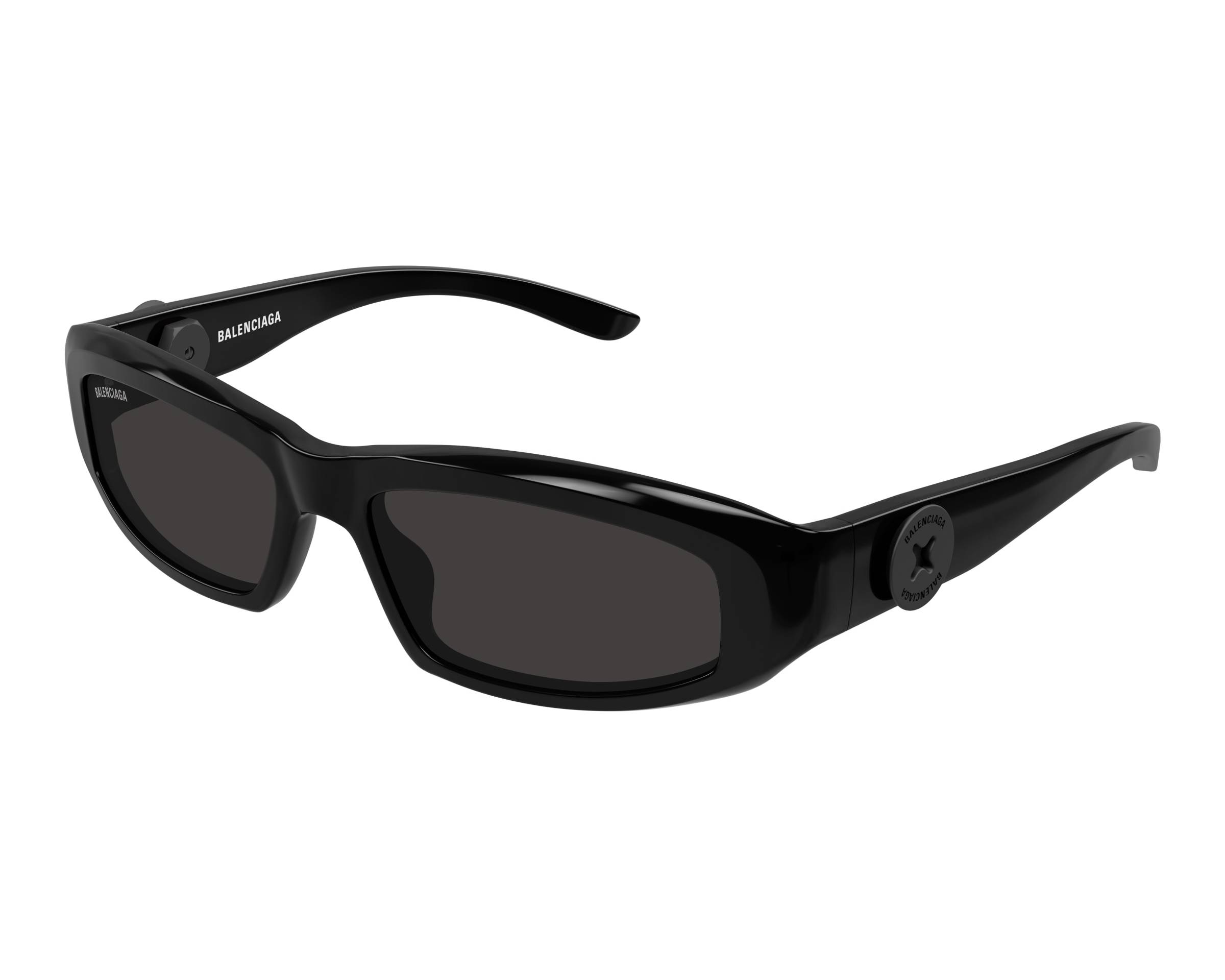 Balenciaga BB0408S 001 58-17 Noir  vue 360 degr&eacute;s 3