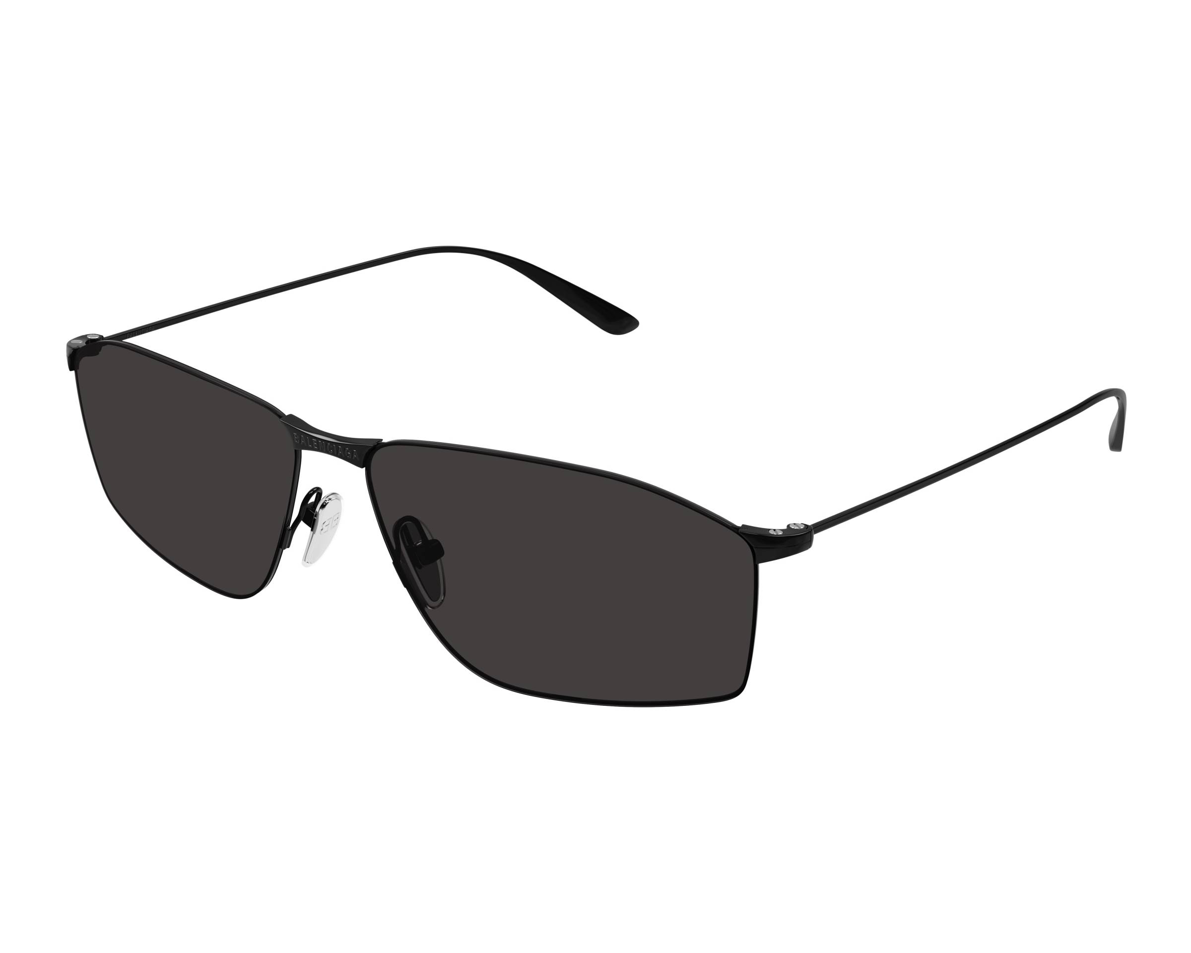 Balenciaga BB0413S 001 62-14 Noir  vue de c&ocirc;t&eacute;