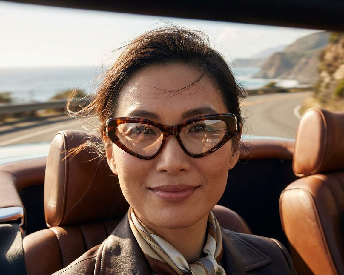 Balenciaga BB0313O 002 54-17 Havane  autre vue