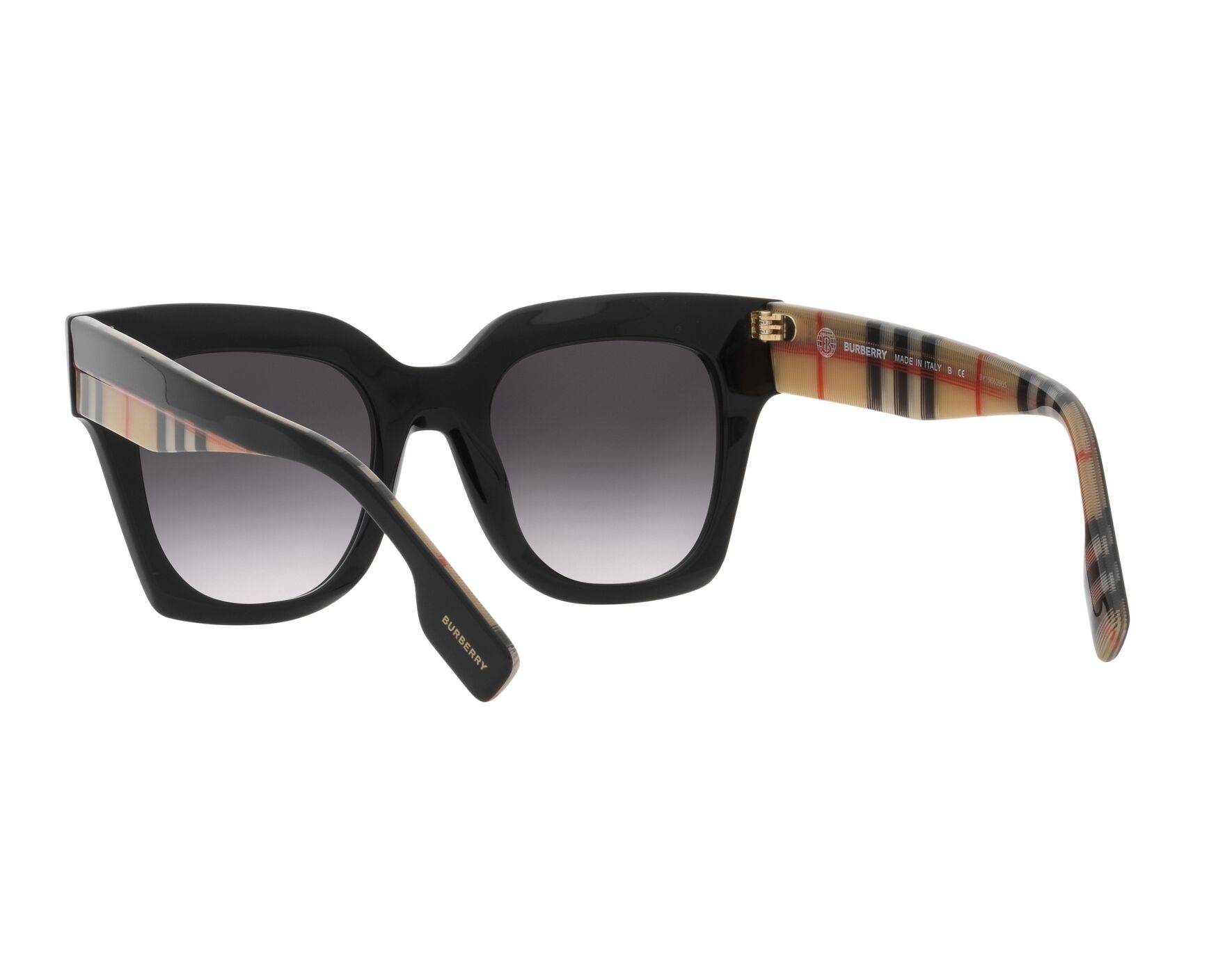 Burberry BE4364 39428G 49-21 Noir  vue 360 degr&eacute;s 6