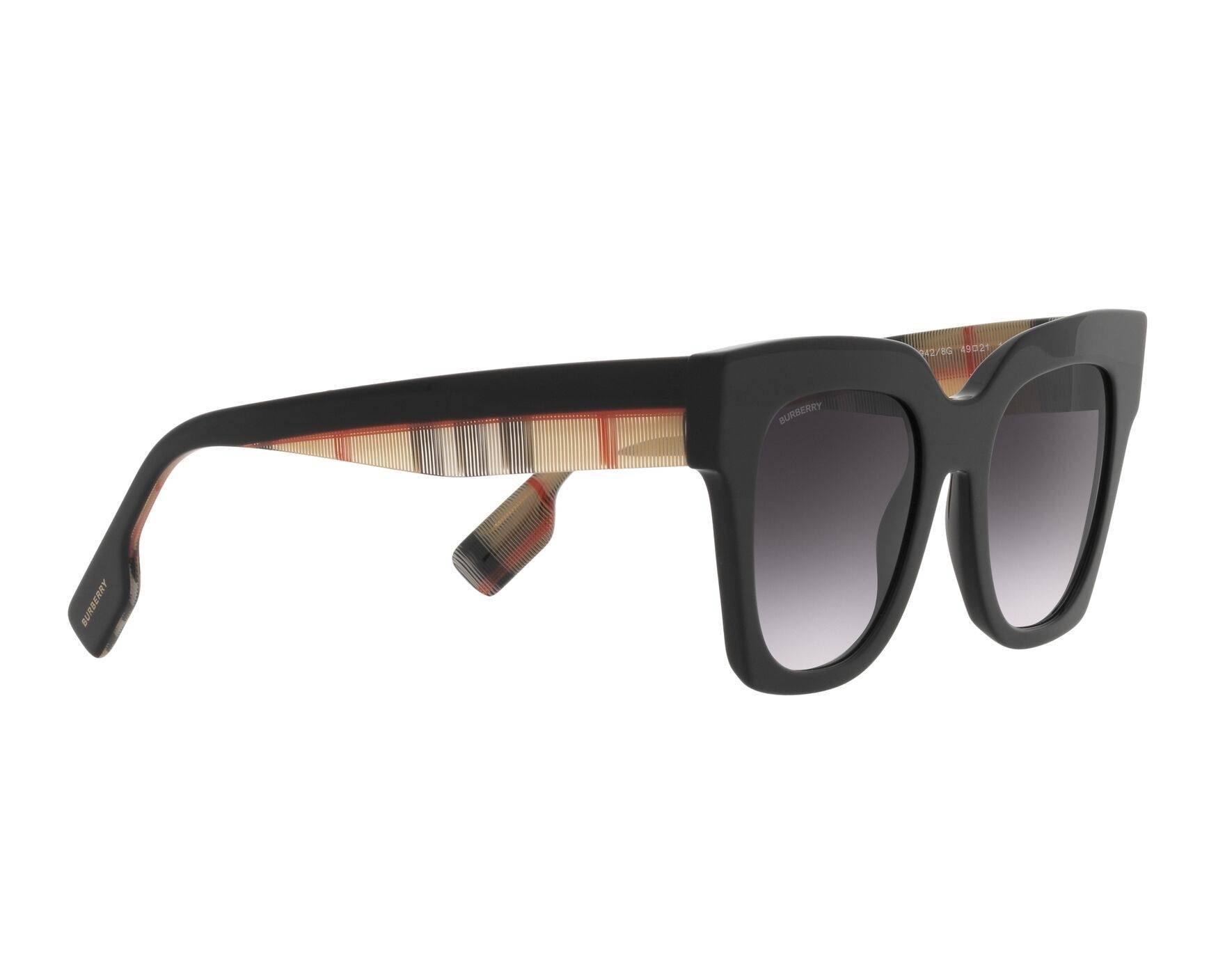 Burberry BE4364 39428G 49-21 Noir  vue 360 degr&eacute;s 11