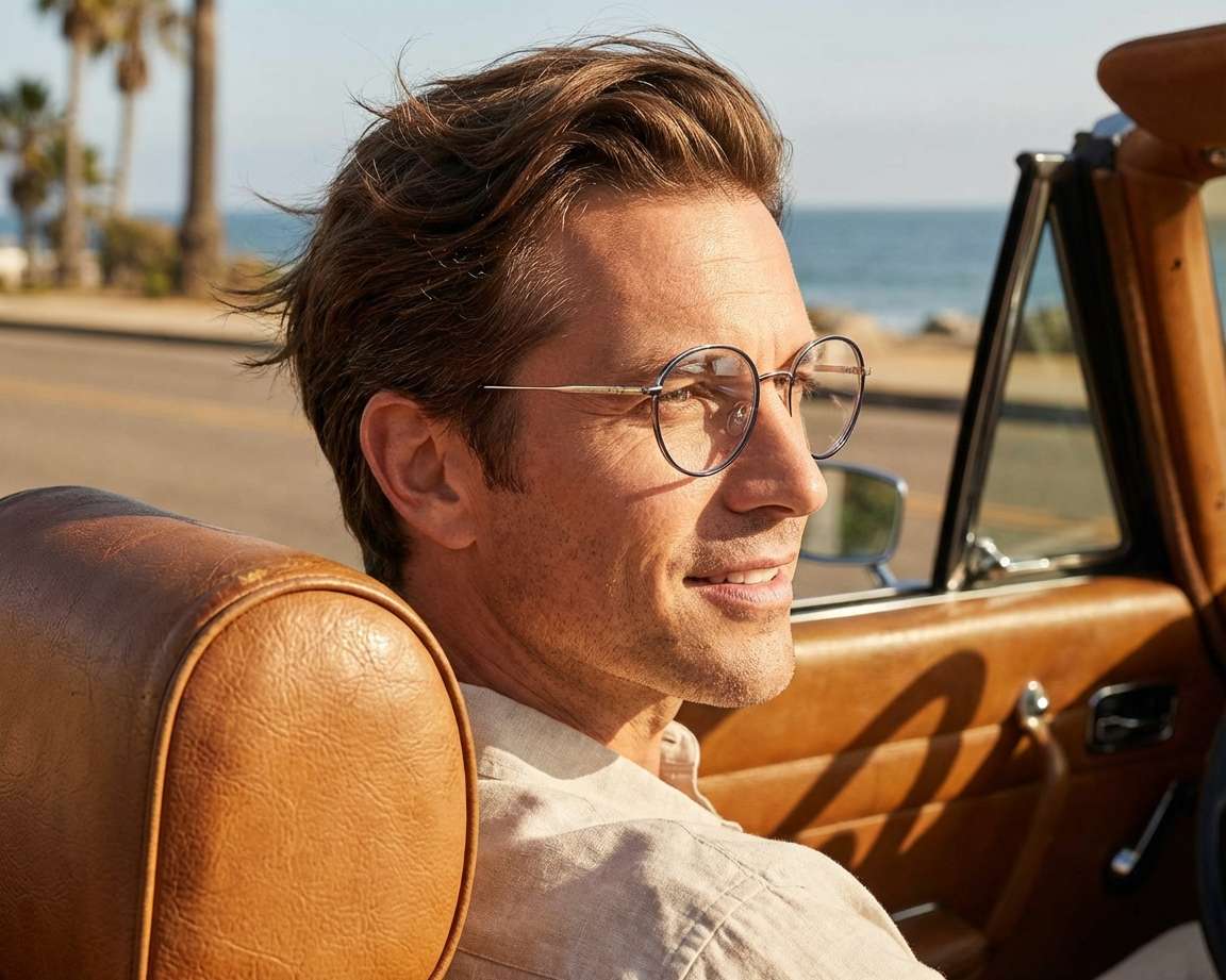 Calvin Klein CK-19121 045 50-20 Argent Bleu autre vue