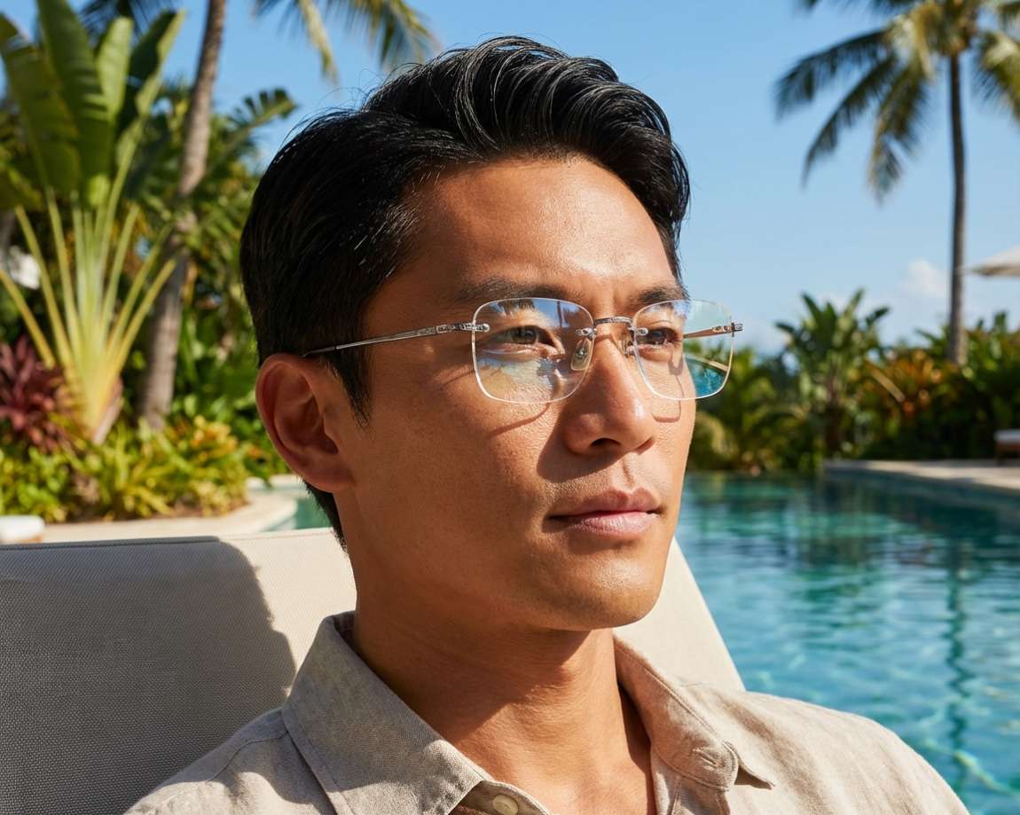 Calvin Klein CK-22112T 009 52-20 Gunmetal Noir vue de face